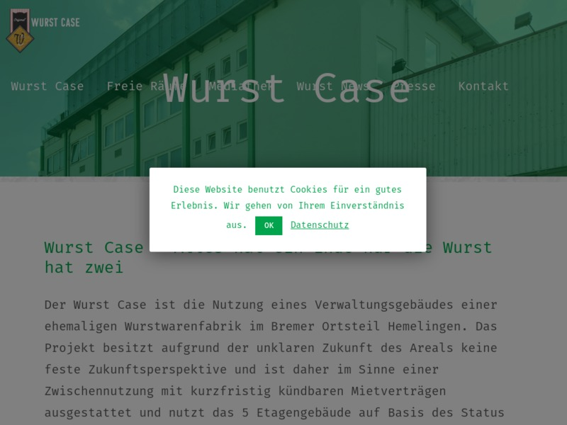 Website von Wurstcase