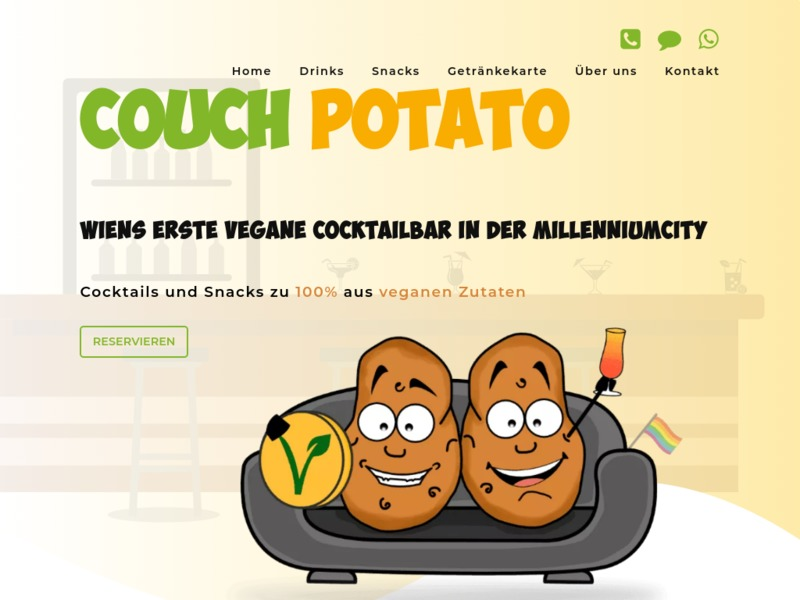 Couch Potato | Vegane Cocktailbar in der Millennium City