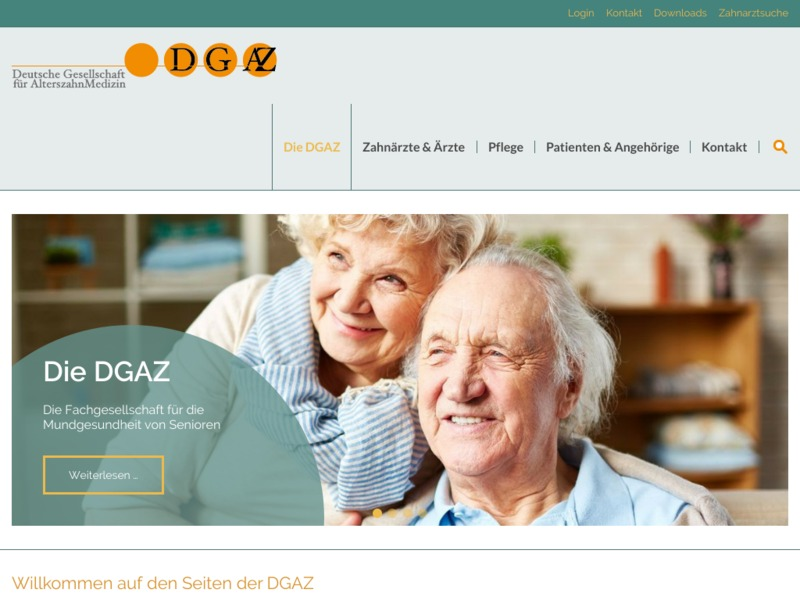 DGAZ - Deutsche Gesellschaft für Alterszahnmedizin