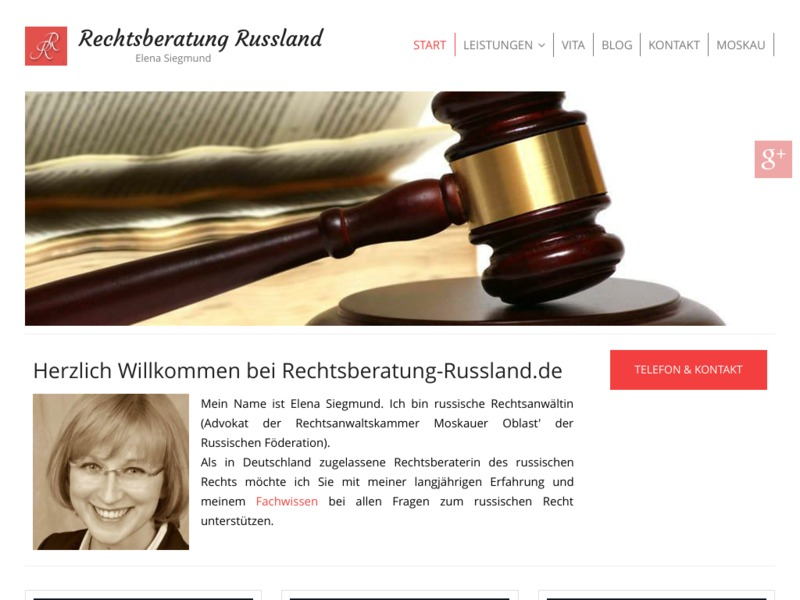 Website Rechtsdienstleistungen