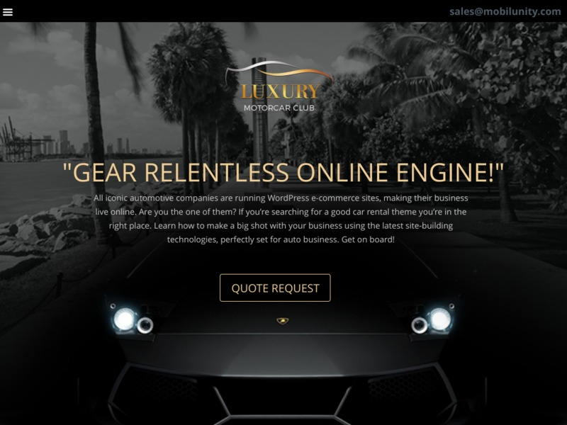 Car Rental Website Design und Entwicklung