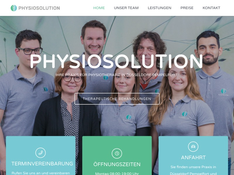 PHYSIOSOLUTION - PRAXIS FÜR PHYSIOTHERAPIE